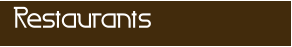 Restaurants